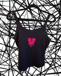Melted Heart Crop Tank