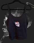 Butterfly Skull Crop Tank